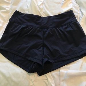 Navy Lululemon shorts size 6